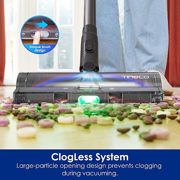 Tineco PURE ONE S50 Pro Cordless Vacuum - 200AW, up to 95min Runtime