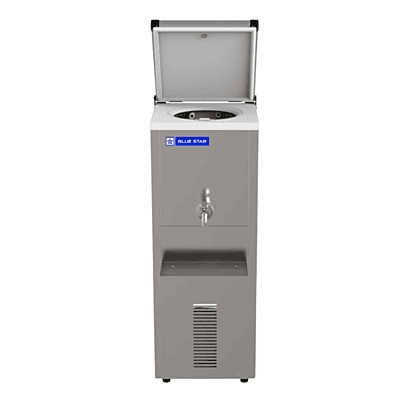 Blue Star SWC1515SS stainless steel water cooler with chilled water option.