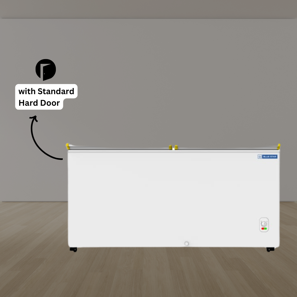 Blue star Bottle Cooler 500 liter deep freezer-CHBK500MS with Standard hard Door