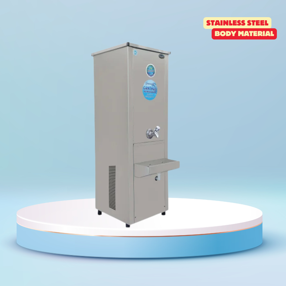 Stainless steel water cooler with multiple taps, Nirvana NSW2020. Stainless steel water cooler with multiple taps, Nirvana NSW2020.