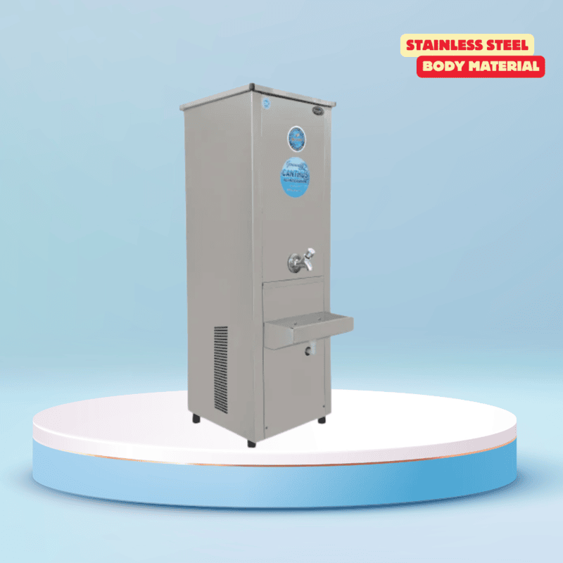 Stainless steel water cooler with multiple taps, Nirvana NSW4040.