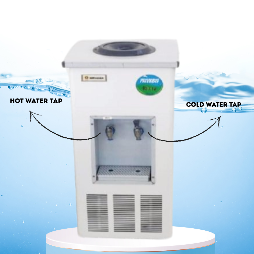 Nirvana Storage Water Cooler NSW10/10 with dispensing points.
