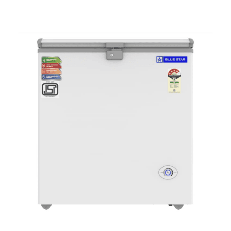 Blue Star Hard Top Deep Freezer-CF4-230NEQW (Front View)