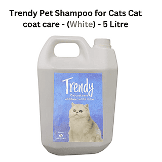 Trendy Pet Shampoo coat care - (White) - 5 Litre