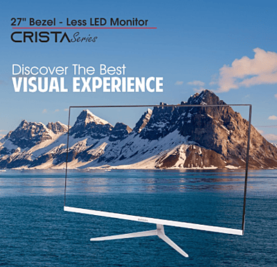 Zebion Monitor 27" Crista Series - Borderless