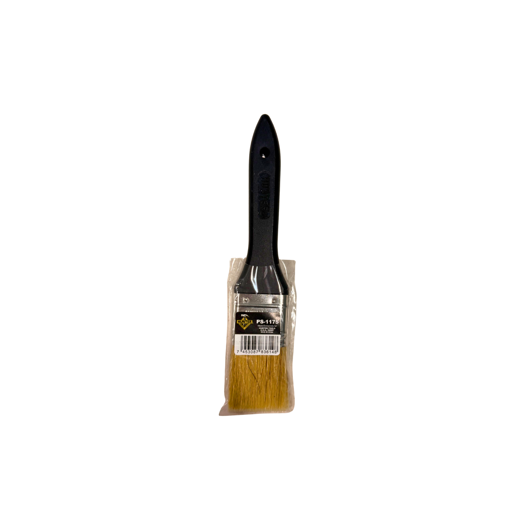 HUNTER PAINT BRUSH PLASTIC HANDLE 1 1/2"