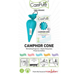 Campure Camphor Cone 90g Pack