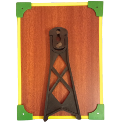 Lord Sri Ram Laminated Photo Frame with Stand