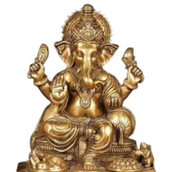 Lord Ganapthi/vegneswara Brass Idol for Regular Pooja/Gifting