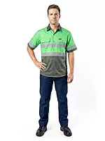 Hi-Viz Vented S/S Workshirt