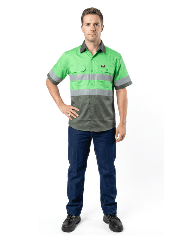 Hi-Viz Vented S/S Workshirt