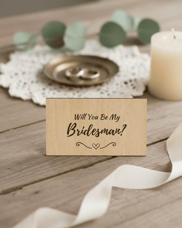 Bride's Side Proposal Cards