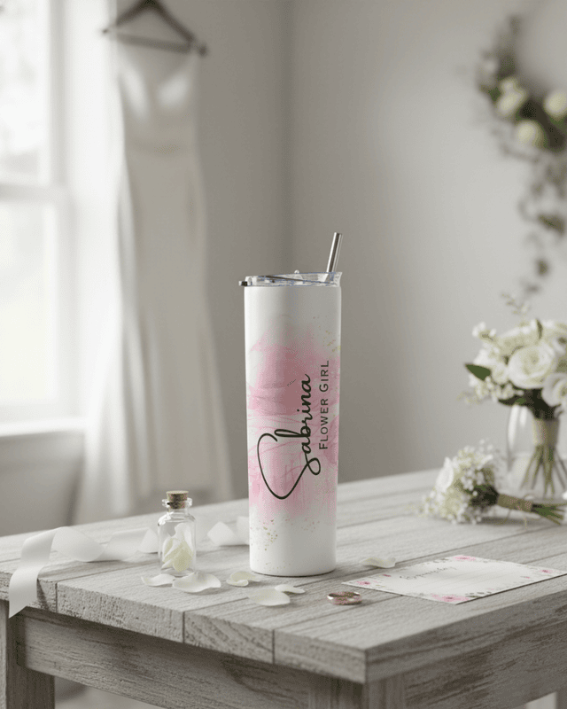 Personalized Wedding Party Tumbler