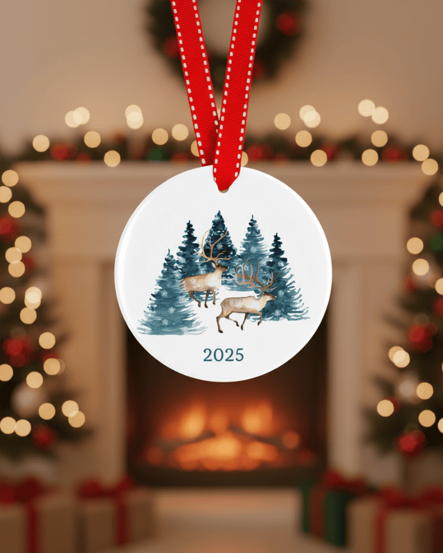 Deer 2025 Ornament