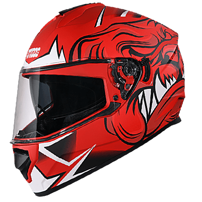 STUDDS DRIFTER D1 MATT RED N2 RED D/V (XL)