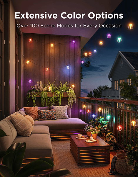 Govee RGBICW Outdoor String Lights - Unboxed Deal