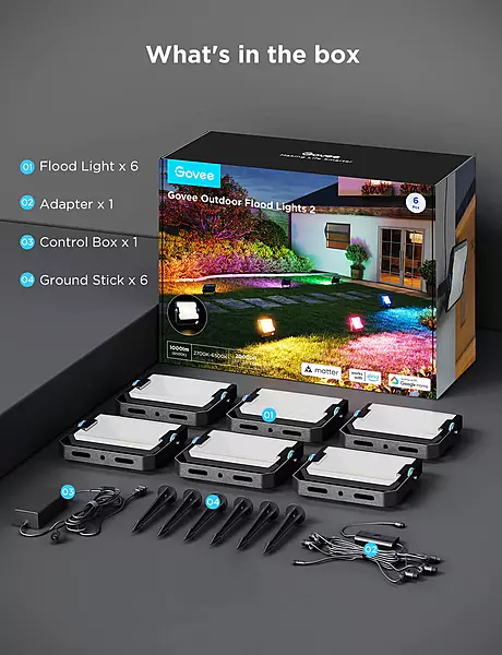 Govee Outdoor Flood Lights 2
