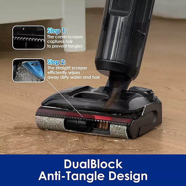 Tineco FLOOR One S7 Stretch - 50min, Smart 180° Lay Flat Wet Dry Cordless Vacuum Floor Washer & Mop Stick