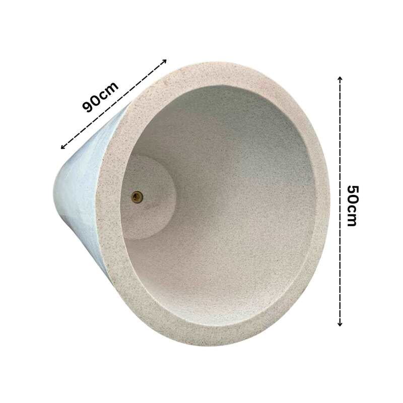 Glower Pot lightning Vase - White