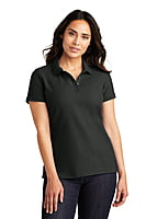 L100  PLAYERA POLO DAMA MC PORT AUTHORITY CORE CLASSIC 