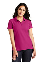 L100  PLAYERA POLO DAMA MC PORT AUTHORITY CORE CLASSIC 