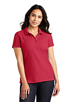 L100  PLAYERA POLO DAMA MC PORT AUTHORITY CORE CLASSIC 