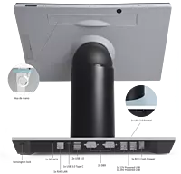 HIOPOS MTPV HIOPOS Android 13,3" 2 en 1 Tablet & TPV