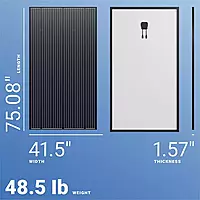 High Performance Smart Module 395W Mission Solar Panel (Reliable Energy)