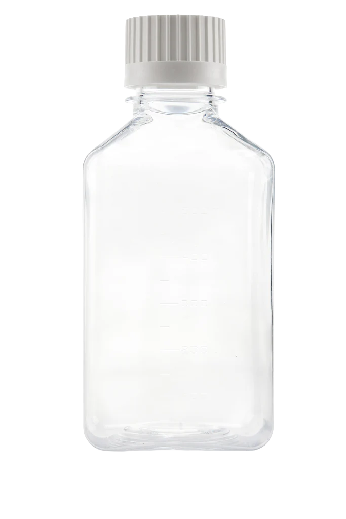 EZBio Media Bottle 500mL PETG 38-430 Closed VersaCap