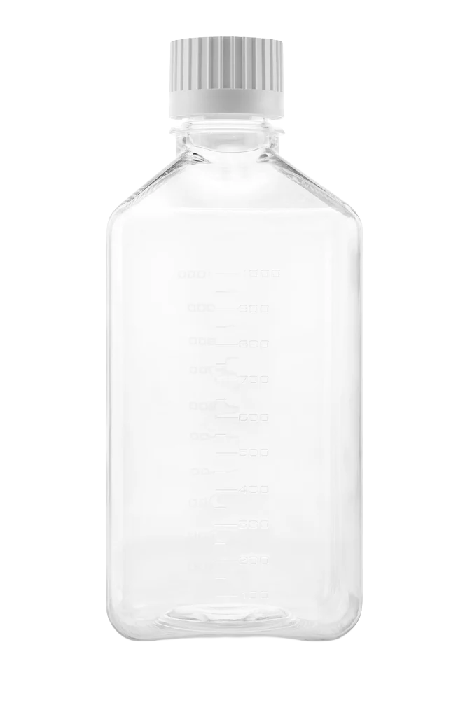 EZBio Media Bottle 1L PETG 38-430 Closed VersaCap
