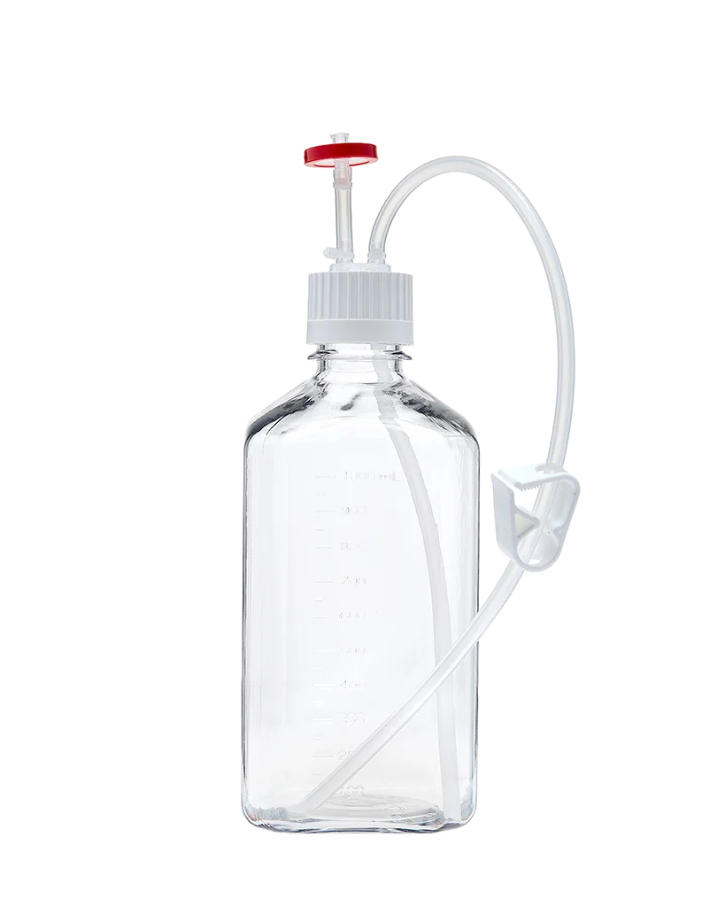 EZBio® 1L Media Bottle Assembly 38-430 VersaCap with Vent and Dip Tube 10/CS