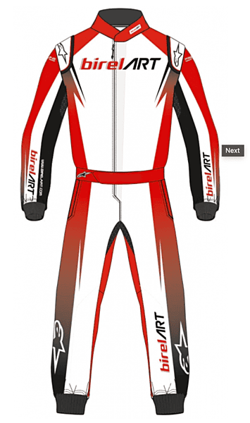 Race Suit Birel Art Alpinestars 22 TG