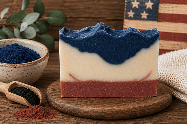 Purely Patriotic Skies Goat Milk Soap1