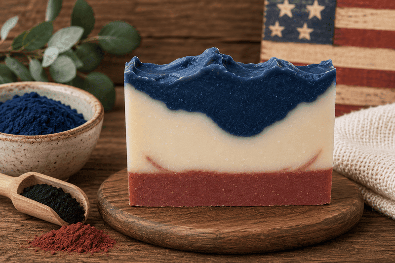 Purely Patriotic Skies Goat Milk Soap1