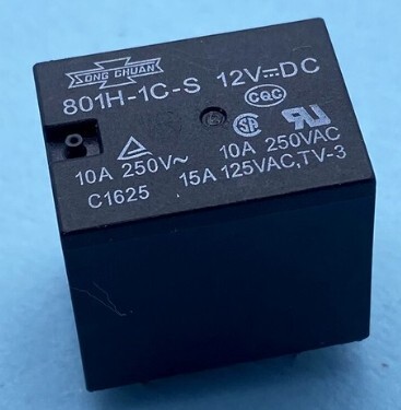 801H-1C-C 12VDC RELAY (USED)