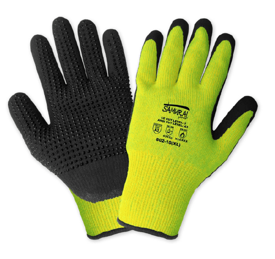 GUANTE PALMA PUNTOS NITRILO 802