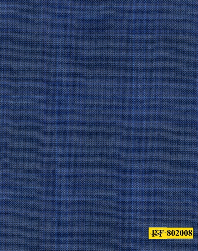802008 ROYAL BLUE WITH LIGHT BLUE CHECK