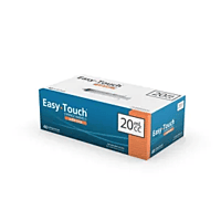 EasyTouch® 20 mL Luer Lock Syringe Barrel – Non-Sterile, No Needle (802024)