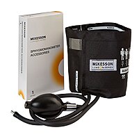 McKesson LUMEON™ Reusable Blood Pressure Cuff & Bulb – Adult, 23–40 cm Arm, Nylon McKesson LUMEON™ Reusable Blood Pressure Cuff & Bulb – Adult, 23–40 cm Arm, Nylon