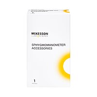 Reusable Blood Pressure Cuff and Bulb McKesson LUMEON™ 34 to 50 cm Arm Nylon Cuff Large Adult Cuff