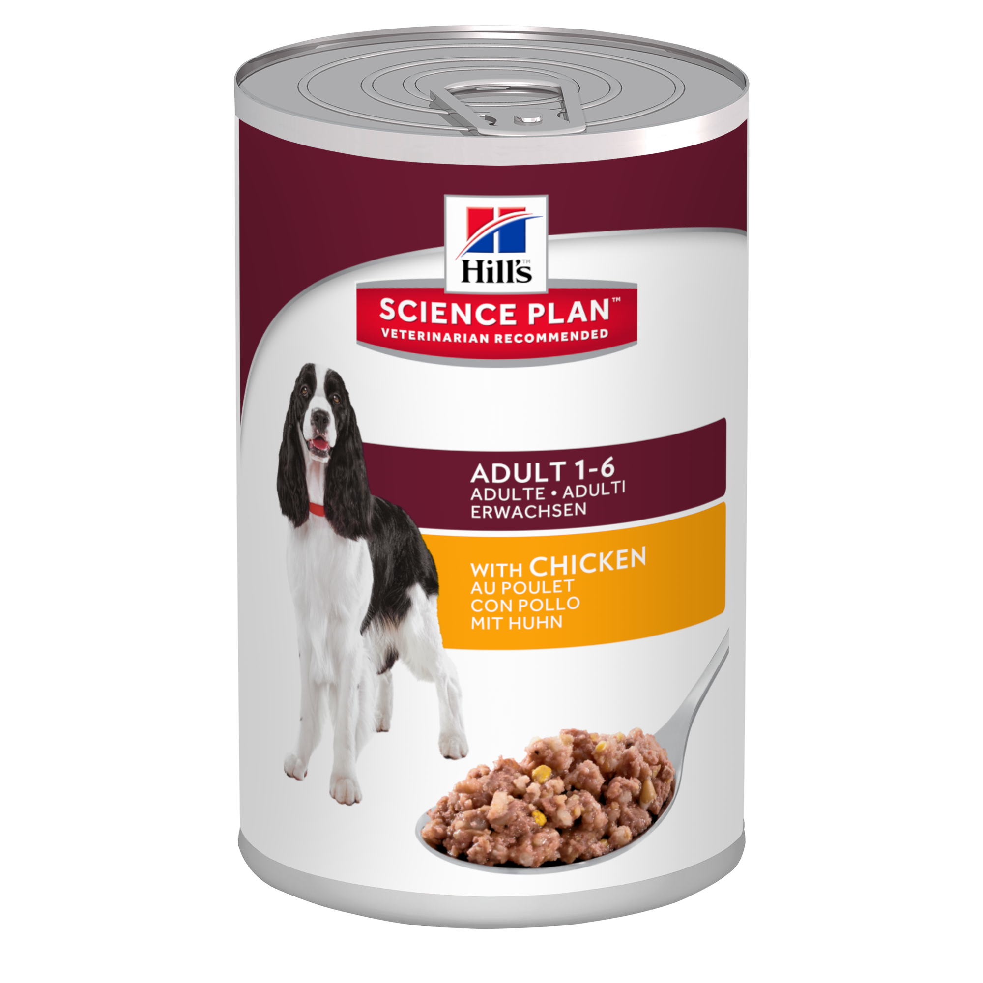 Hills Science Plan Canine Adult Savoury Canine w/Chicken 370GX12 Hills Science Plan Canine Adult Savoury Canine w/Chicken 370GX12