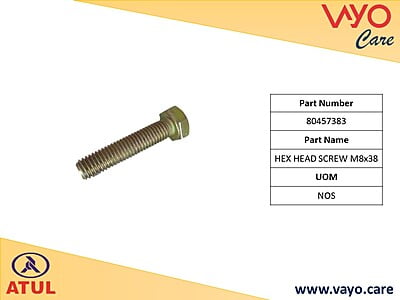 HEX HEAD SCREW M8X38 - 80457383 - GEMINI ULTRA
