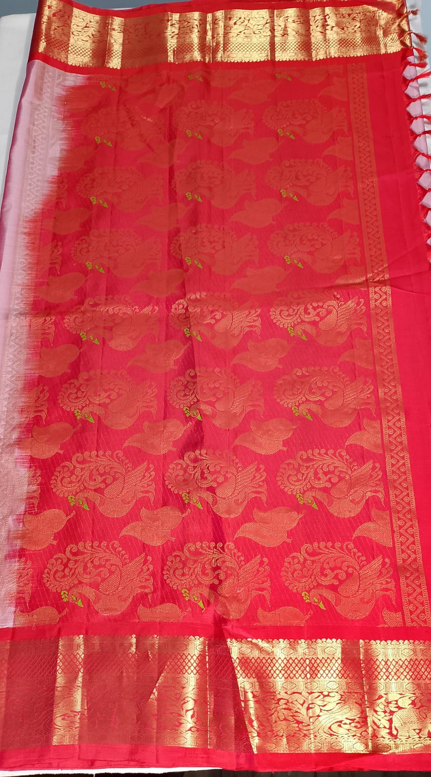 N760:Ready To Ship Beautiful Pure Kanchipattu Saree With Stitched Maggam Work Blouse N760:Ready To Ship Beautiful Pure Kanchipattu Saree With Stitched Maggam Work Blouse