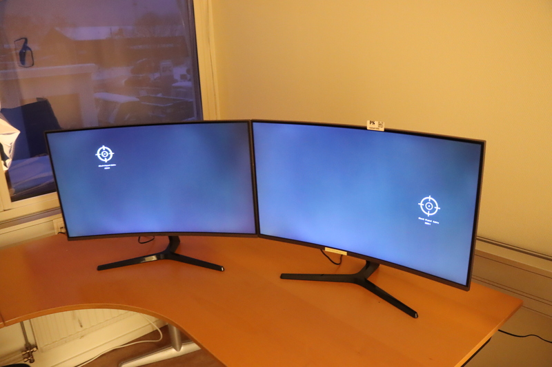 Laptop Workstation Setup - 24in Monitors, Dock & More