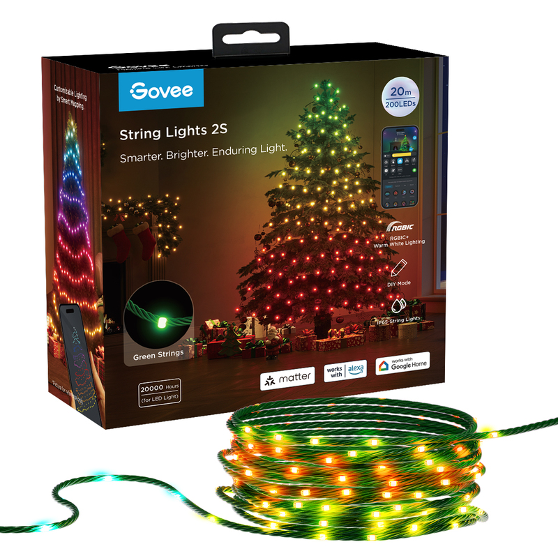 Govee String Lights 2S (updated packaging)- 20M