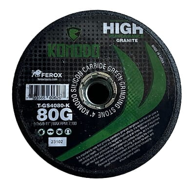 Komodo Hybrid Grinding Wheel - 4", 80 grit, Box of 10 Wheels Komodo Hybrid Grinding Wheel - 4", 80 grit, Box of 10 Wheels