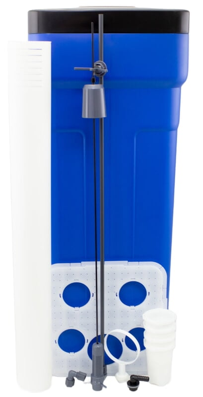 80L Water Softener Brine Tank with Valve (Assembled) 80L Water Softener Brine Tank with Valve (Assembled)