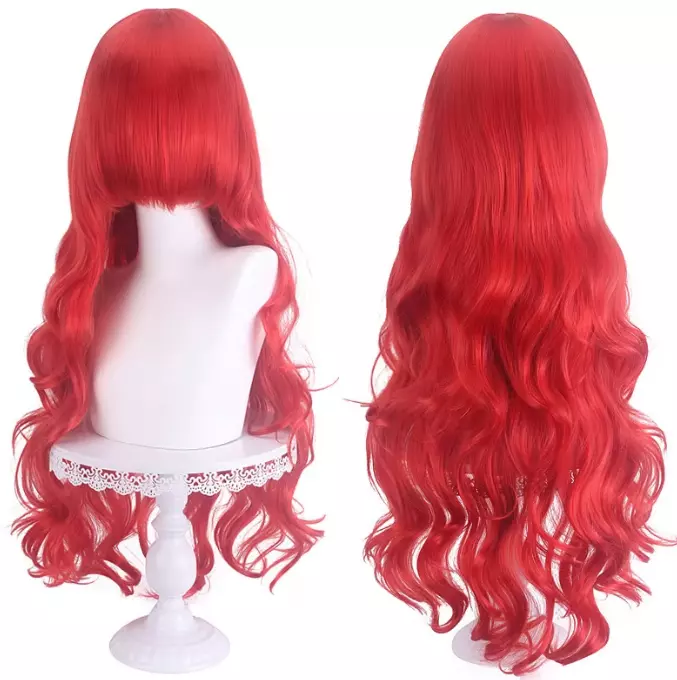 Wig 80cm - Stretched Length Red Wig