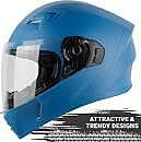 STEELBIRD SBA-21 RAPTOR BLUE C/V (L)