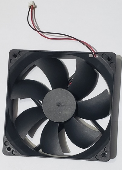 12V DC REFURBISHED FAN 80MM X 80MM X 25MM